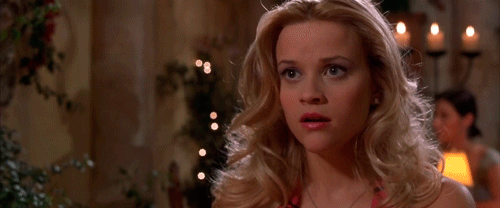 What! - GIF from Legally Blonde